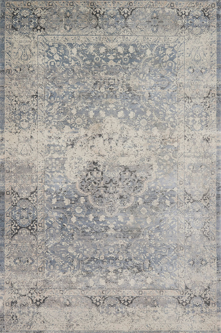 Everly VY-06 Mist Mist Area Rug - Magnolia Home by Joanna Gaines