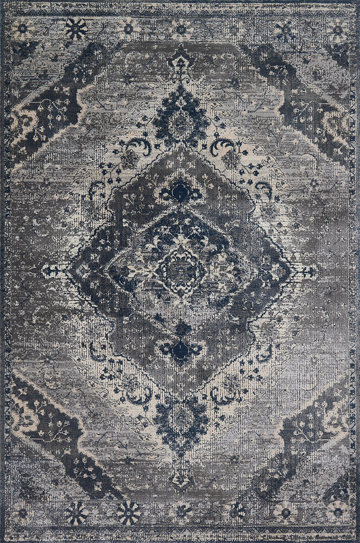 Everly VY-07 Silver Grey Area Rug - Magnolia Home by Joanna Gaines