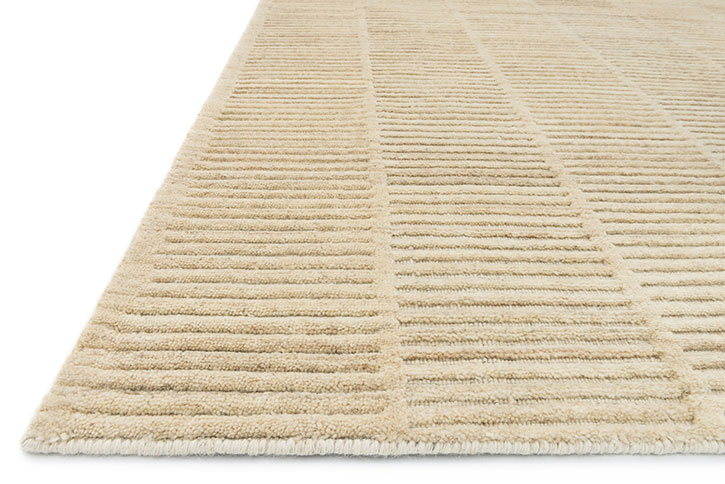 Loloi Hadley Hemingway HD-01 Natural Area Rug Angle