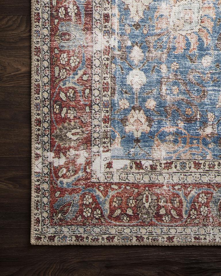 Loloi II Loren LQ-01 Blue Brick Area Rug - Carpetmart.com - Carpet