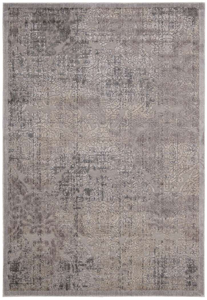 Nourison Graphic Illusions GIL09 Grey Area Rug