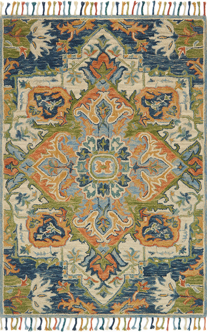 Loloi Zharah ZR-11 Blue/Multi Area Rug