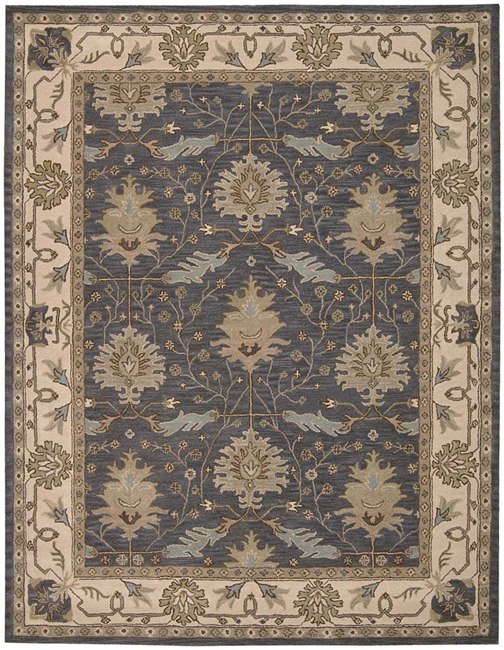 Nourison India House IH75 Blue Area Rug