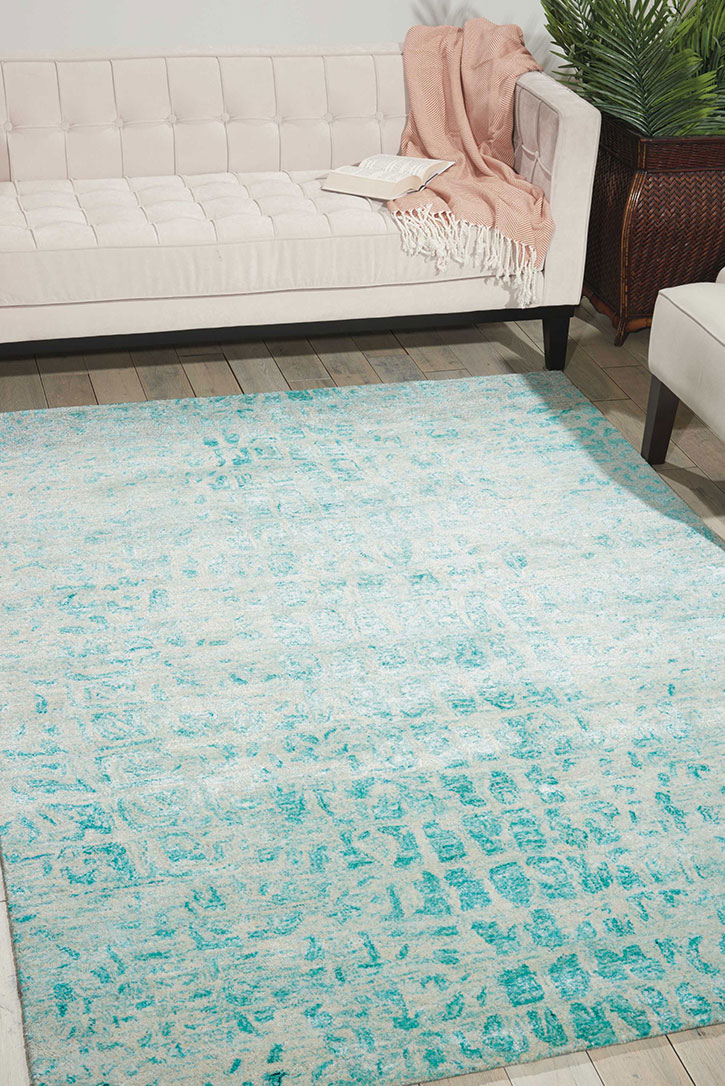Nourison Gemstone GEM06 Jade Area Rug