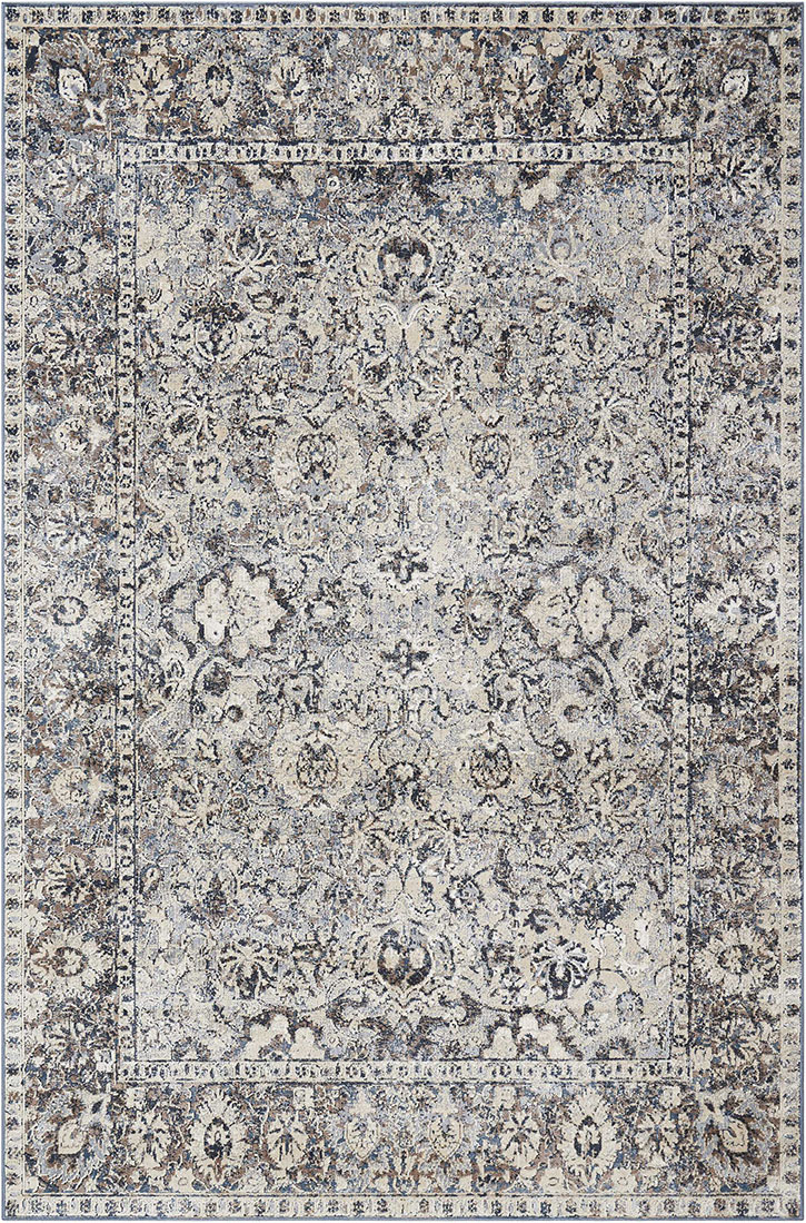 Kathy Ireland for Nourison KI25 Malta MAI03 Slate Area Rug