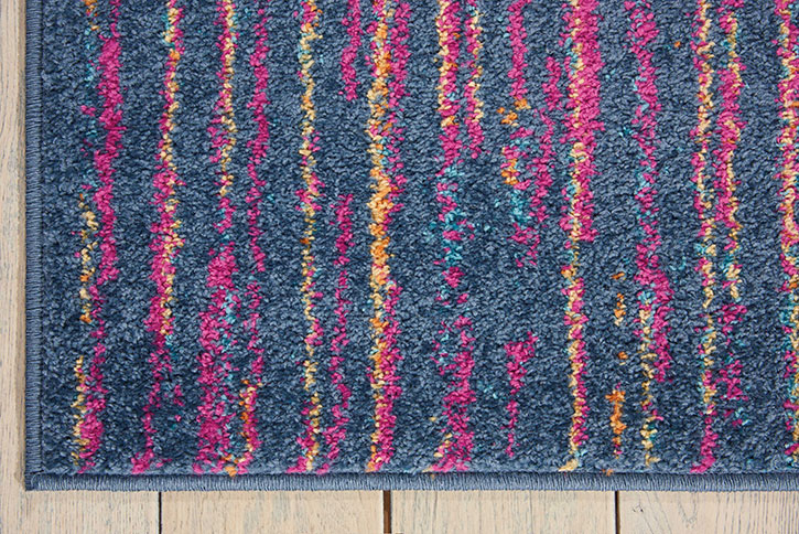 Nourison Passion PSN09 Multicolor Area Rug Corner