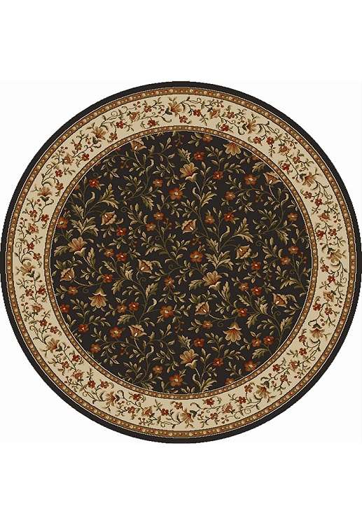 Radici Como 1593 Brown Round Area Rug