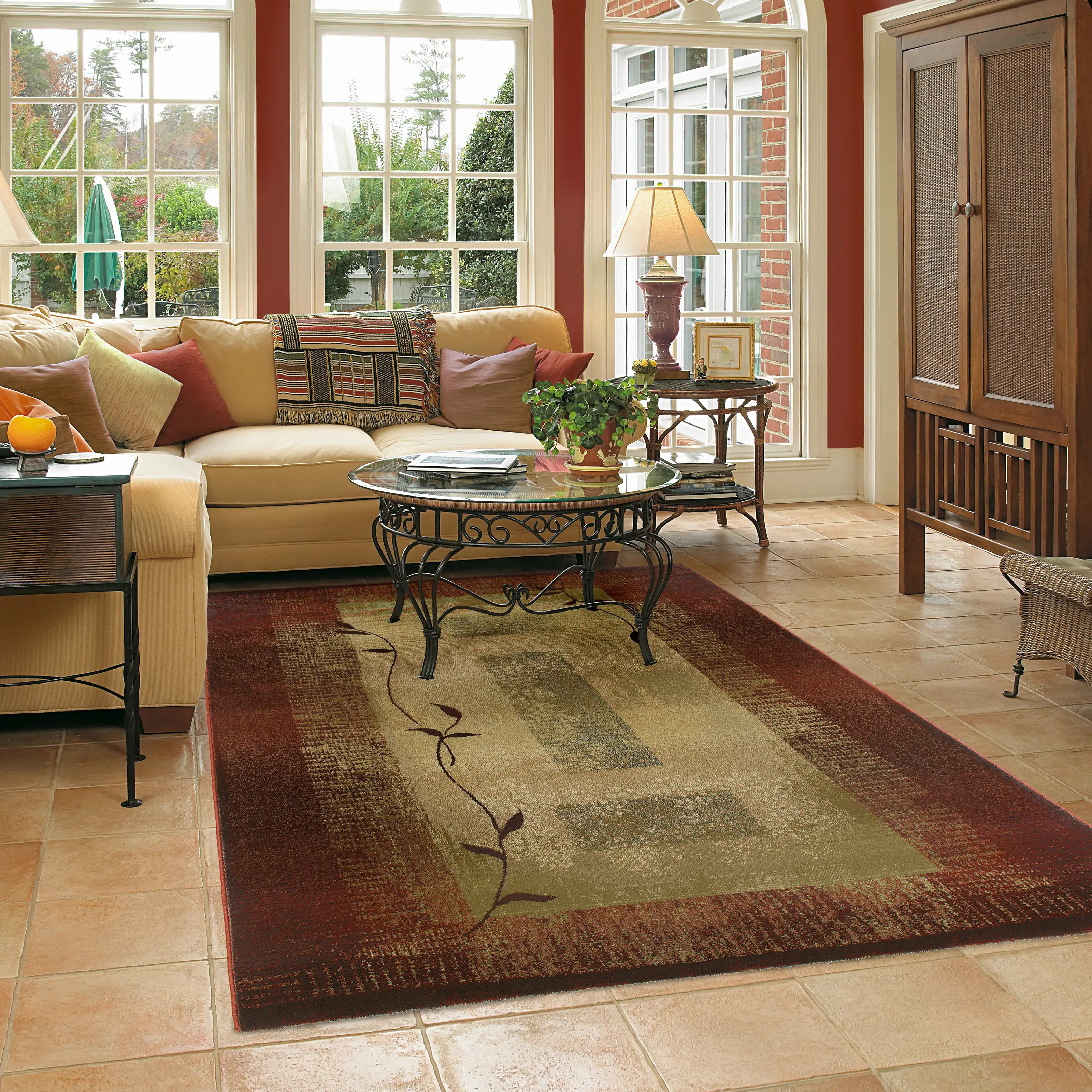 Generations 544X Area Rug by Oriental Weavers Room Scene