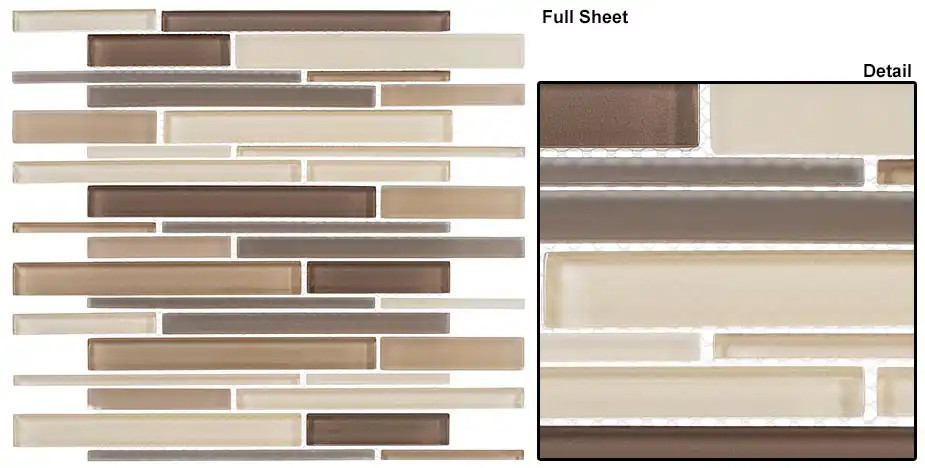 CNB31 Cane Blends Creek Bed Mosaic Tile Product Image