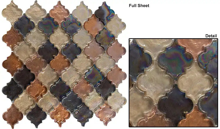 DTL3002  Dentelle Desert Range Mosaic Tile Product Image