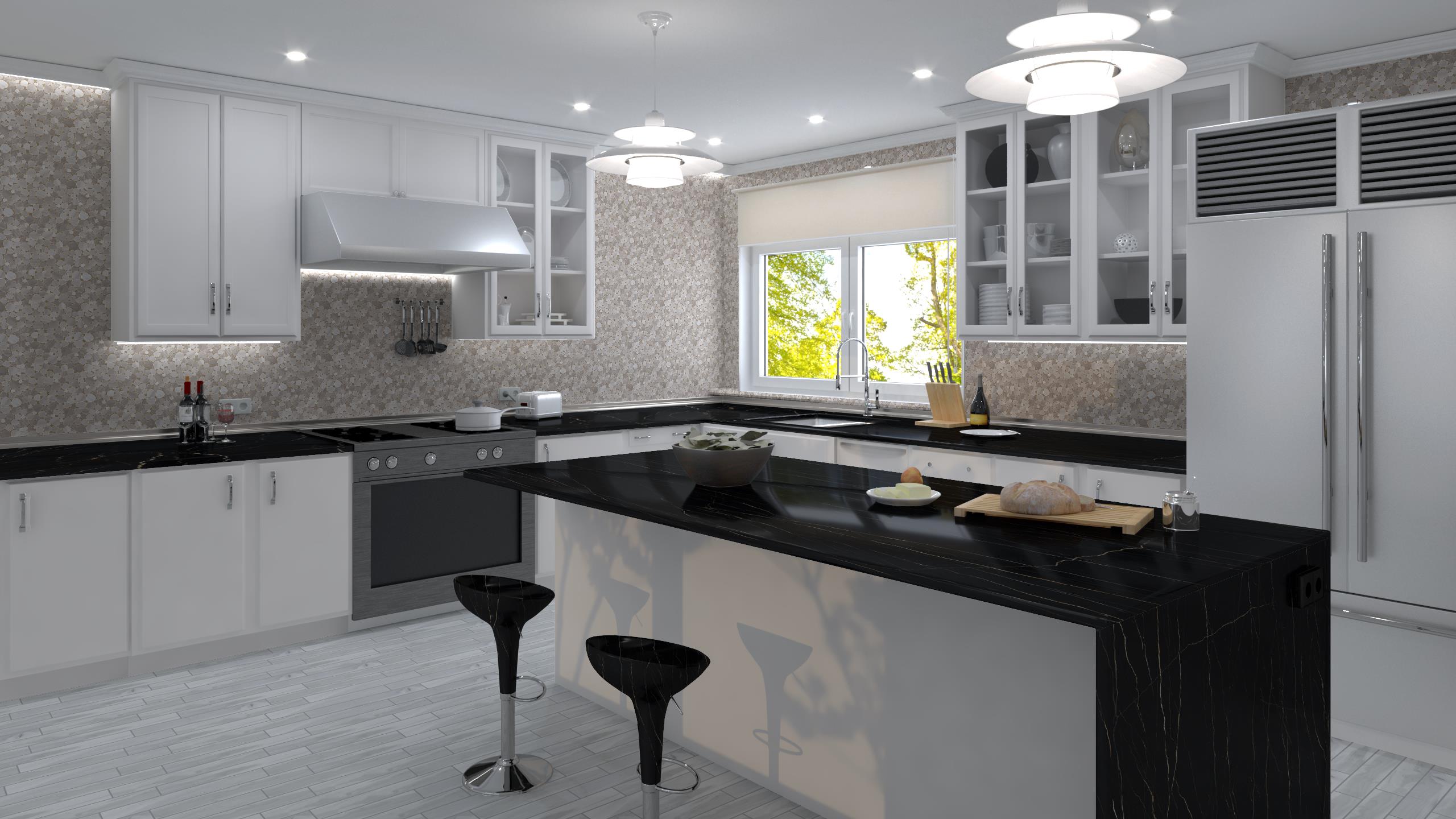 HTL1480 Holy Trail Nahal Yarkon Mosaic Tile