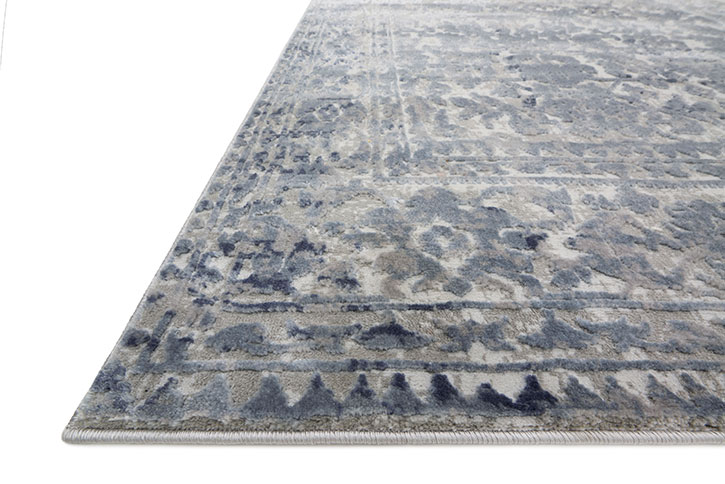 Loloi Patina PJ-06 Sky/Stone Area Rug Angle