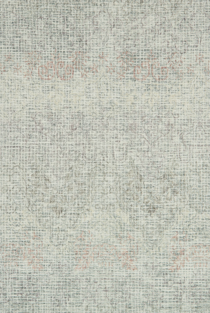 Loloi Tatum TW-04 Grey/Blush Area Rug