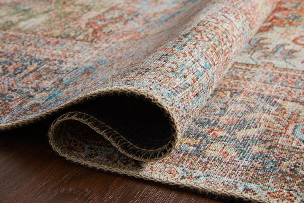 Loloi II Loren LQ-14 Brick Multi Area Rug - Carpetmart.com