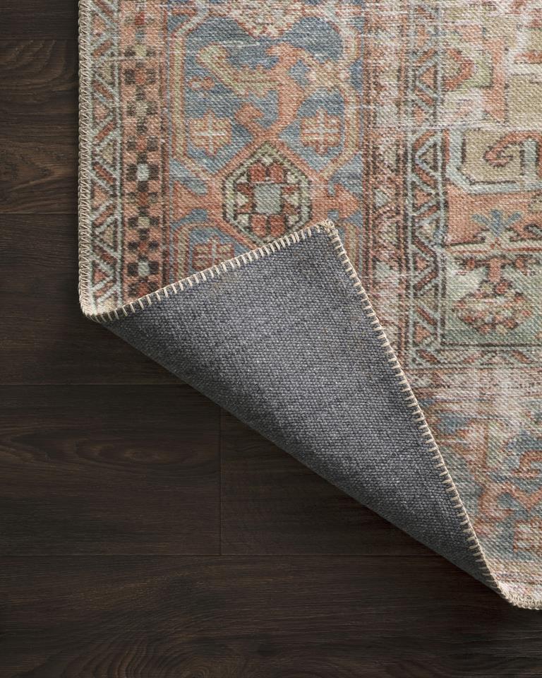 Loloi II Loren LQ-15 Terracotta Sky Area Rug - Carpetmart.com