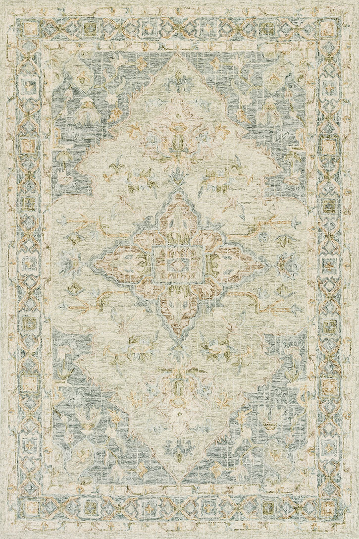 Loloi Julian JI-07 Seafoam Green/Spa Area Rug - Carpet & Tile Mart