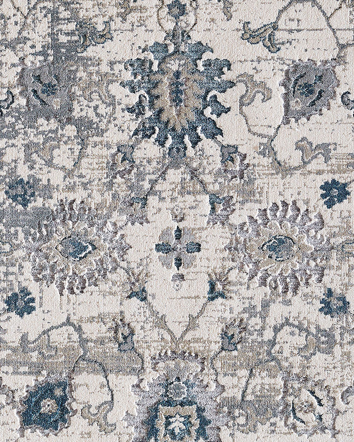 Dynamic Rugs Astoria 3375-150 Cream/Blue Area Rug