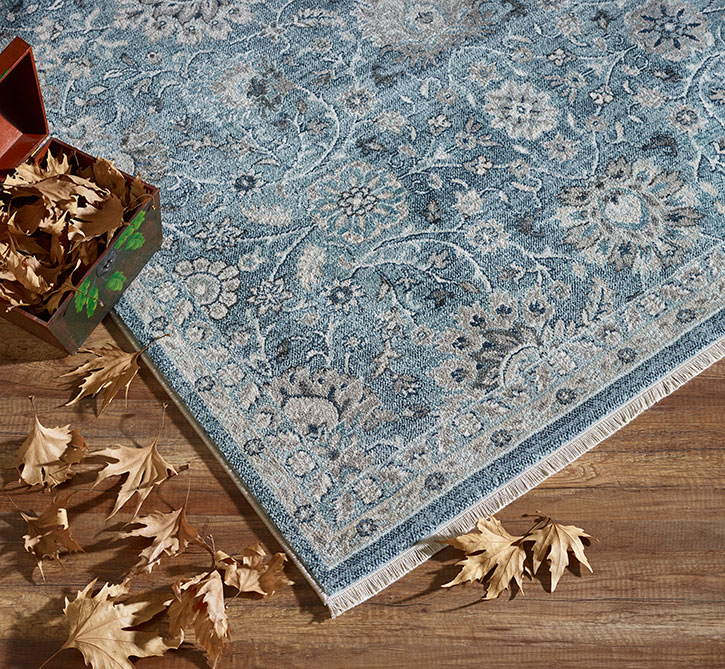 Dynamic Rugs Juno Light Blue Area Rug - Carpet & Tile Mart