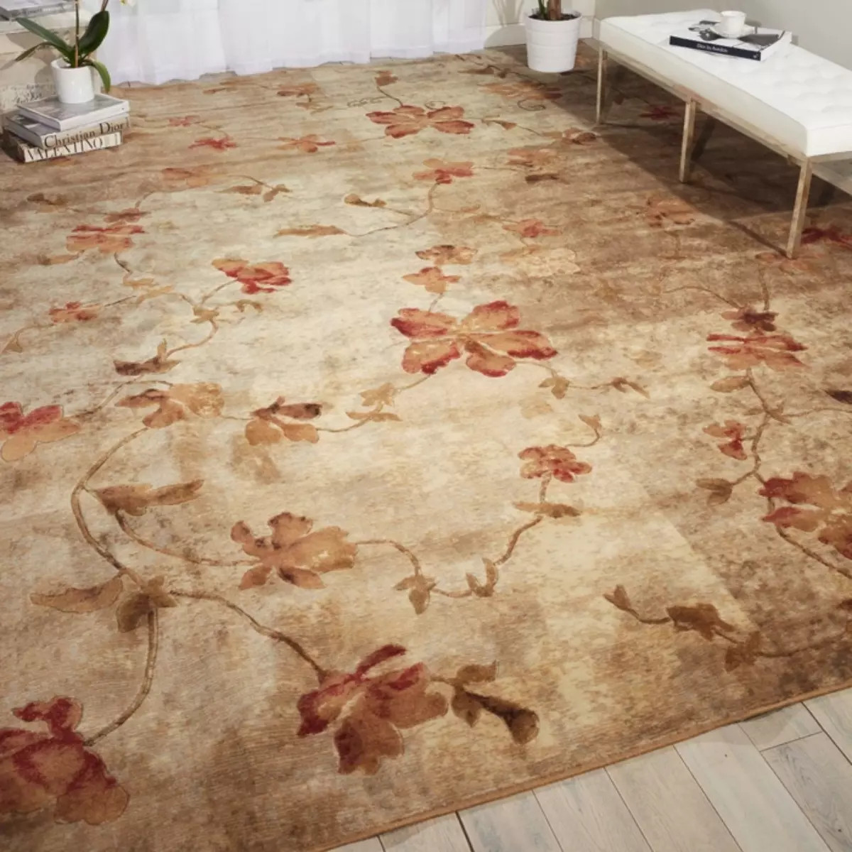 Nourison Somerset ST64 Multi Area Rug Room Scene