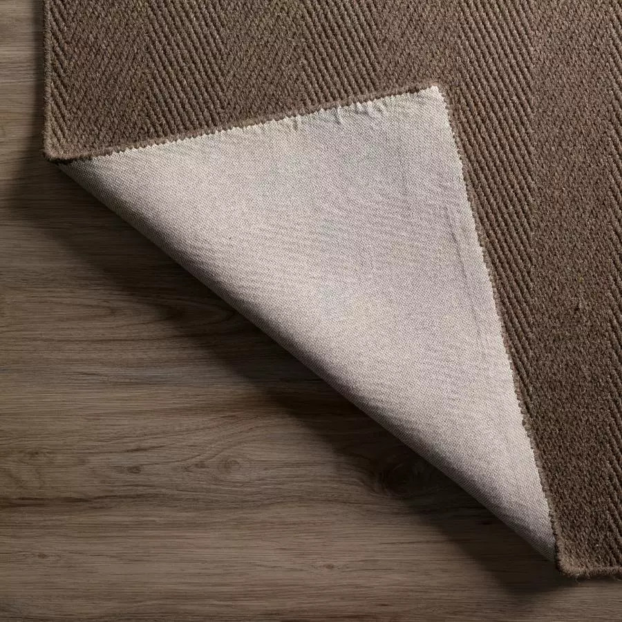 Dalyn Monaco Sisal MC200 Charcoal Area Rug Backing