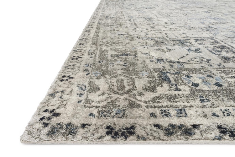 Loloi Anastasia AF-20 Blue/Slate Area Rug Angle