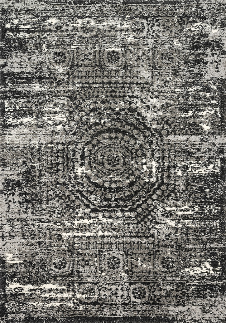 Loloi Viera VR-11 Graphite/Black Area Rug - Carpet & Tile Mart