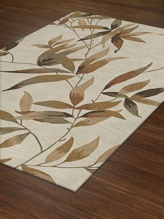 Studio Casual SD4 Ivory Area Rug by Dalyn on Floor