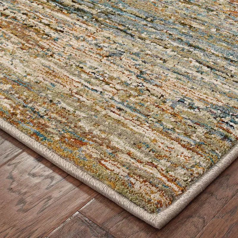 Oriental Weavers Atlas 8037J Area Rug Corner