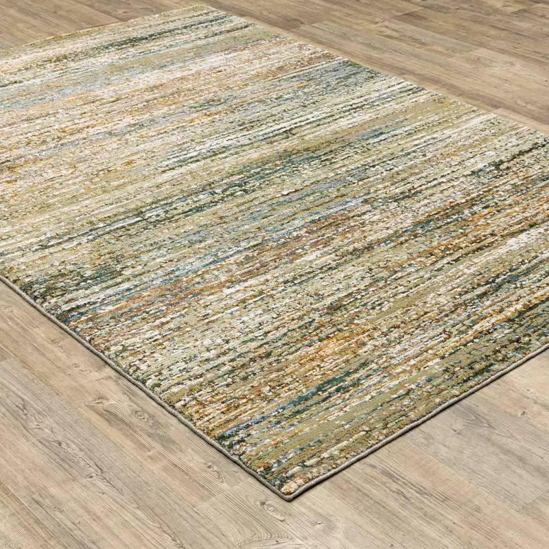 Oriental Weavers Atlas 8037J Area Rug on Angle