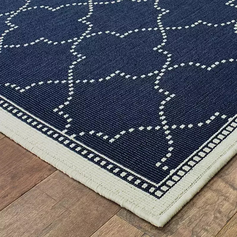 Oriental Weavers Marina 6025P Area Rug Corner