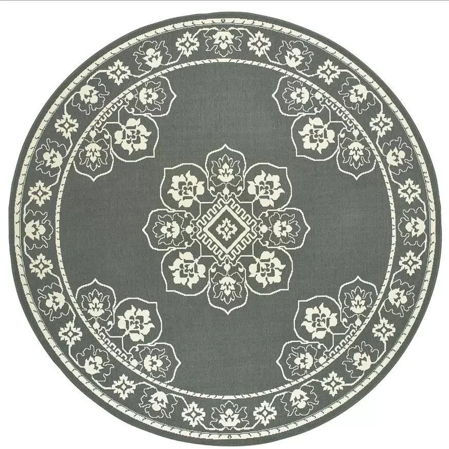 Oriental Weavers Marina 7764E Round Area Rug