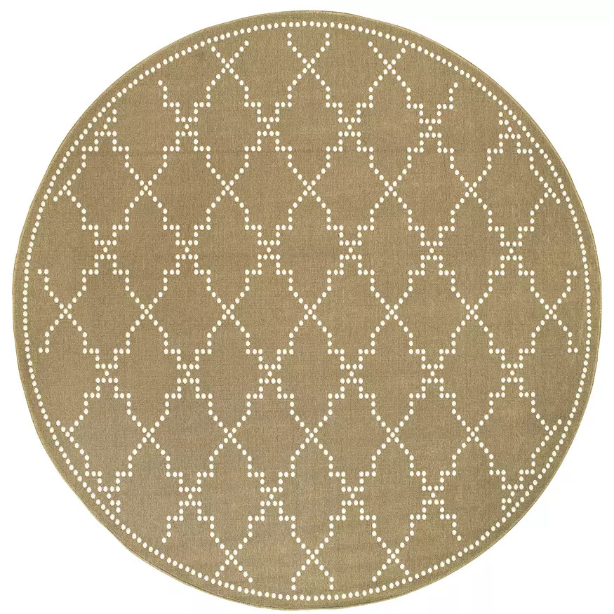 Oriental Weavers Marina 7765Y Round Area Rug