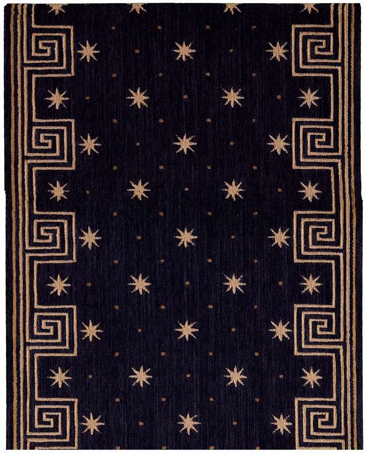 Nourison Cosmopolitan C95R R59 Celestial Midnight 2'6" Wide Hall and Stair Runner