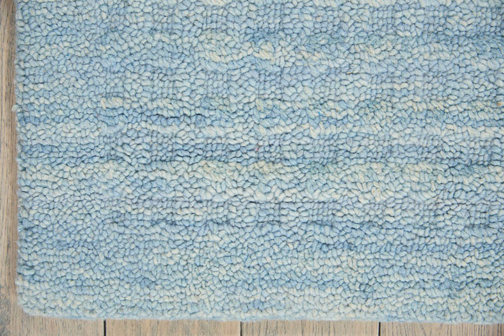 Nourison Marana MNN01 Sky Blue Area Rug Corner