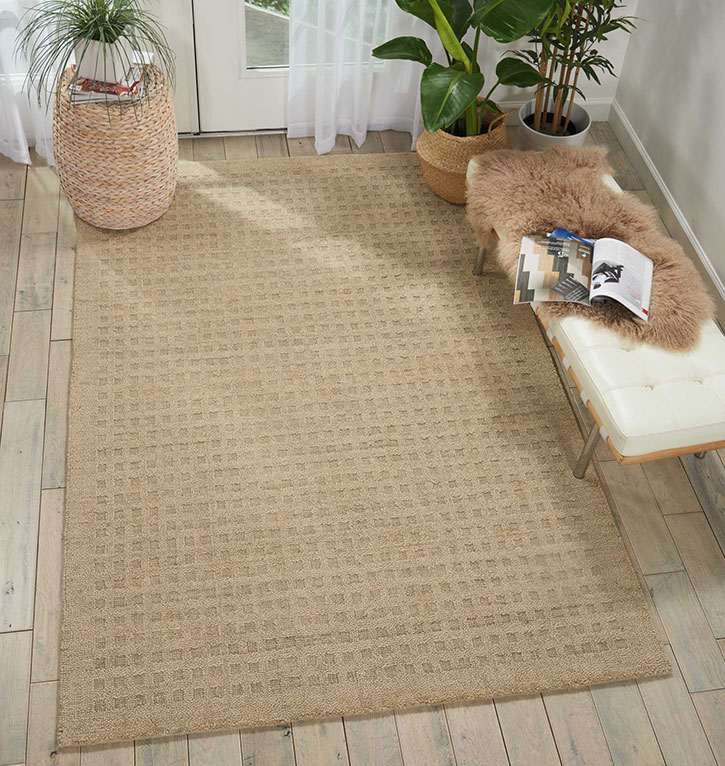 Nourison Marana MNN01 Taupe Area Rug Room Scene