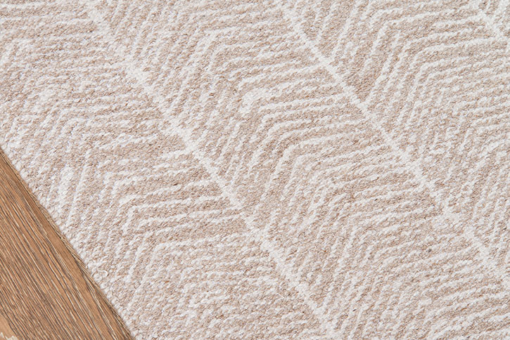 Erin Gates by Momeni Easton EAS-2 Congress Brown Area Rug Close Up