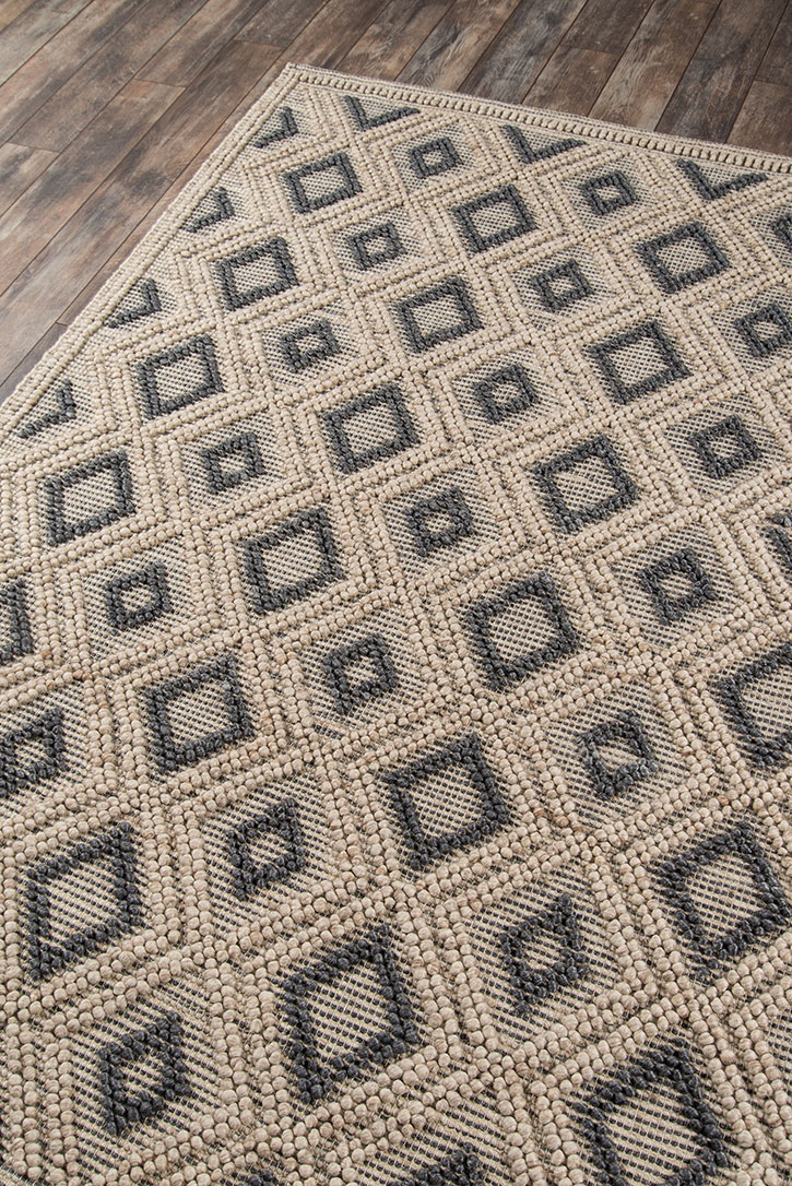 Momeni Andes AND-2 Beige Area Rug Corner