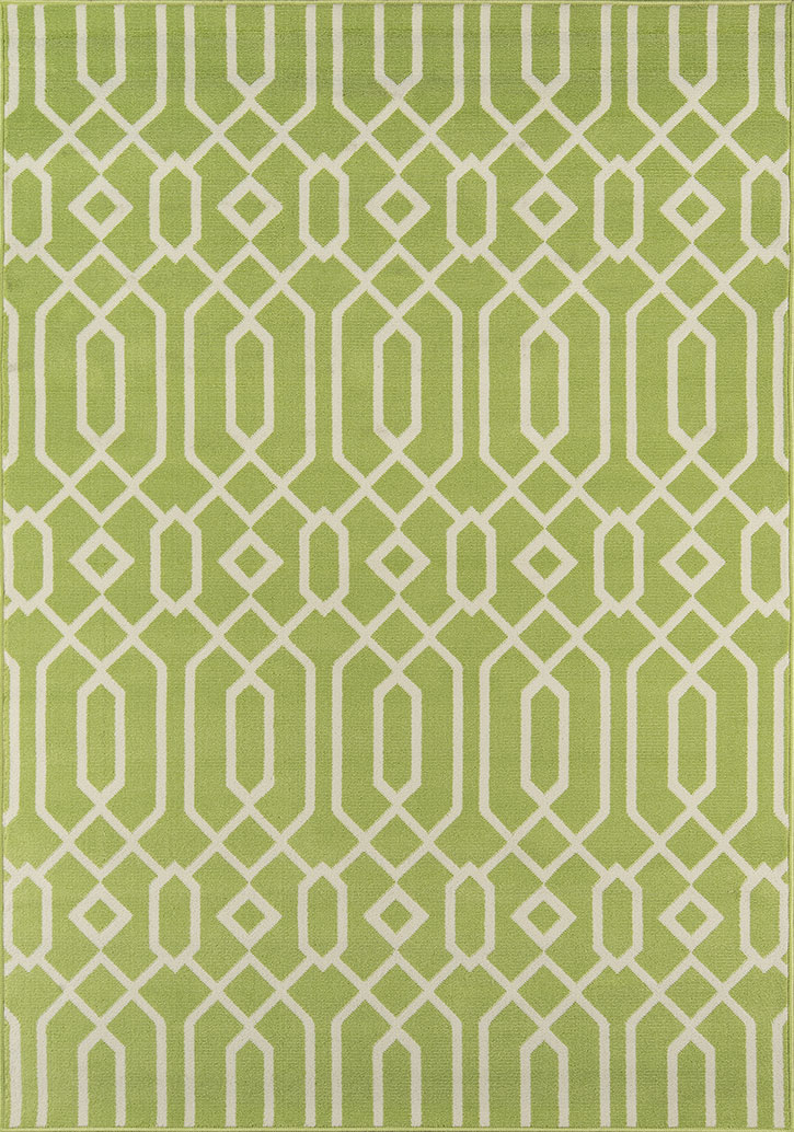 Momeni Baja BAJ-3 Links Green Area Rug