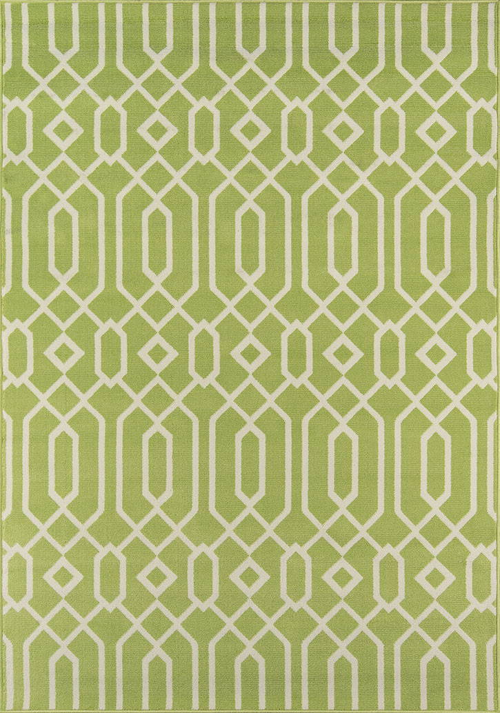 Momeni Baja BAJ-3 Links Green Area Rug