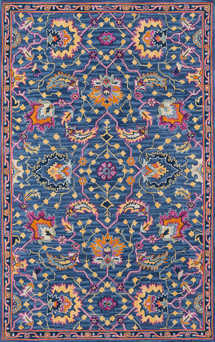 Momeni Ibiza IBI-3 Blue Area Rug