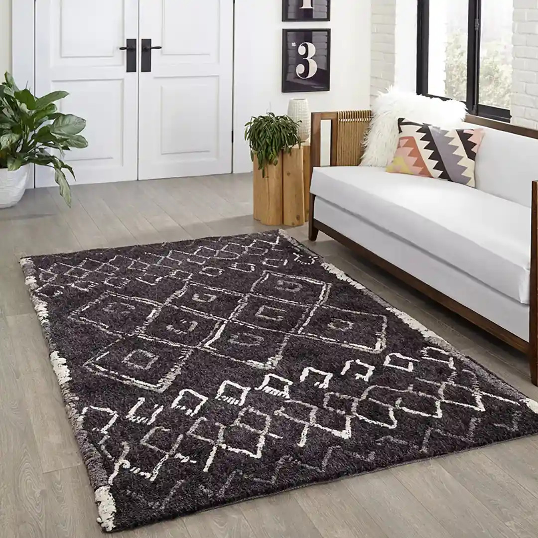 Momeni Margaux MGX-3 Black Area Rug - Carpetmart.com - Carpet