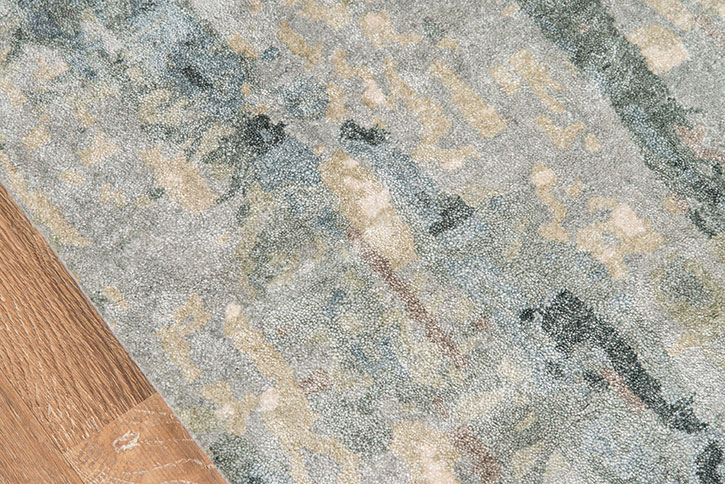 Momeni Millennia MI-14 Grey Area Rug Close Up