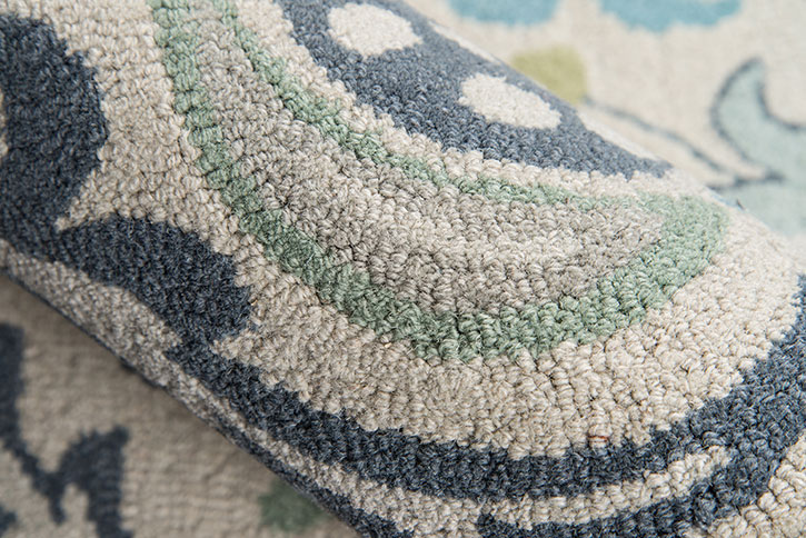 Momeni Newport NP-12 Blue Area Rug Texture