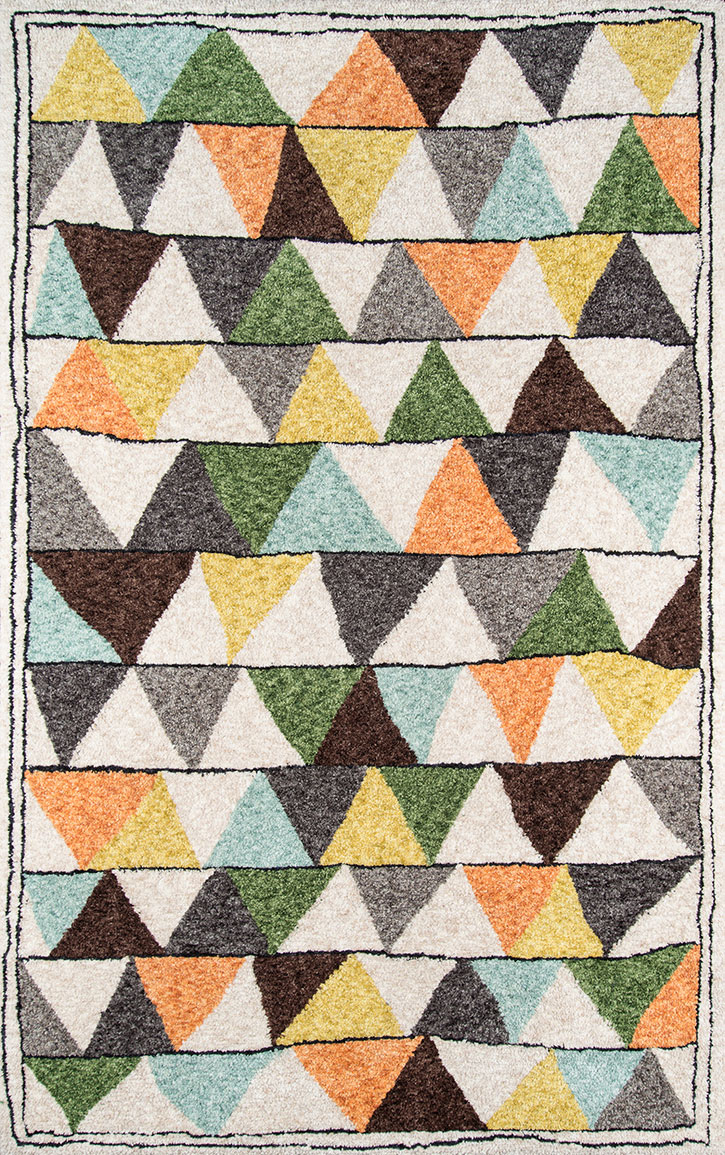 Novogratz by Momeni Bungalow BUN-1 Tri Multi Area Rug