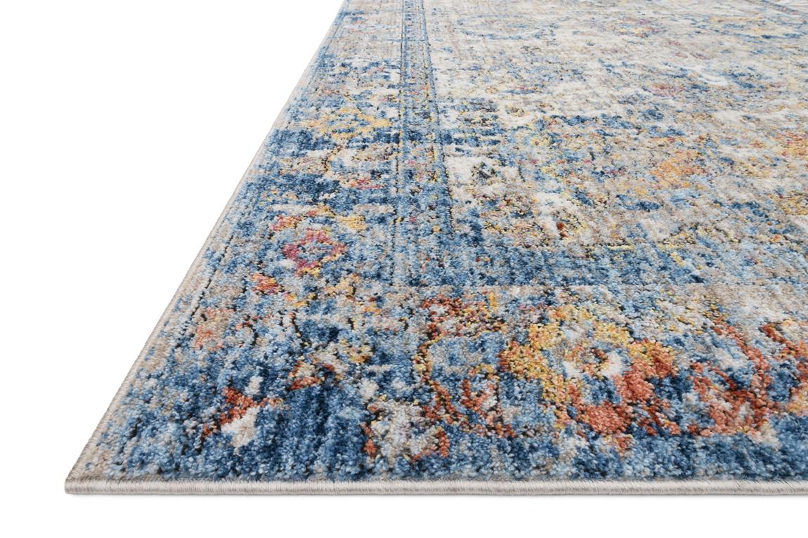 Loloi Medusa MED-04 Blue/Multi Area Rug Angle