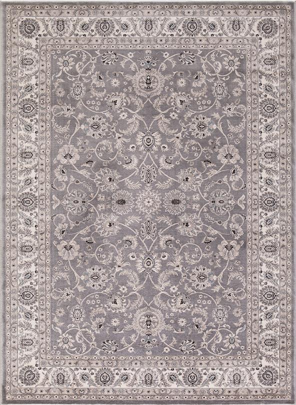 Concord Global Trading Kashan 2816 Bergama Gray Area Rug