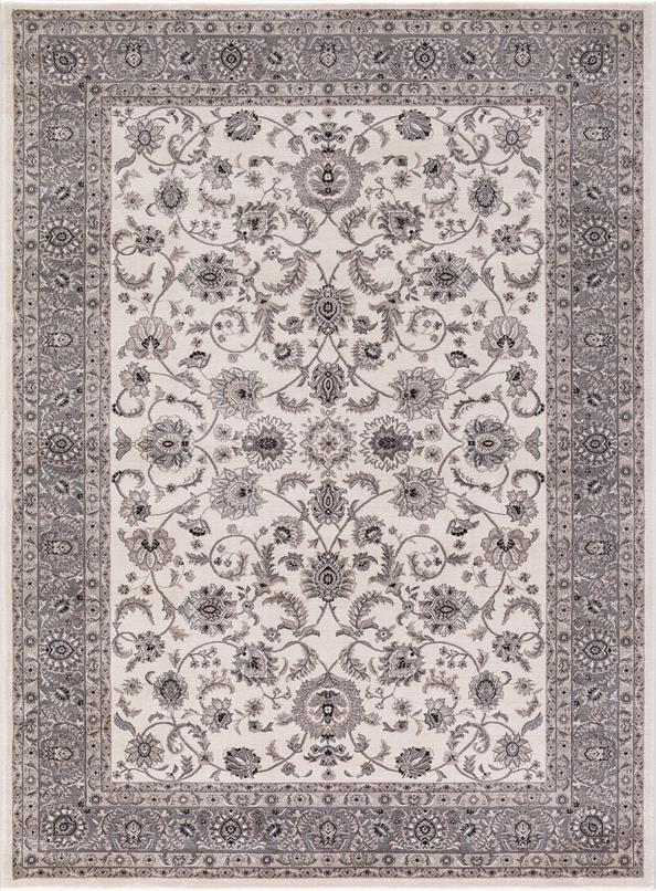 Concord Global Trading Kashan 2812 Bergama Ivory Area Rug