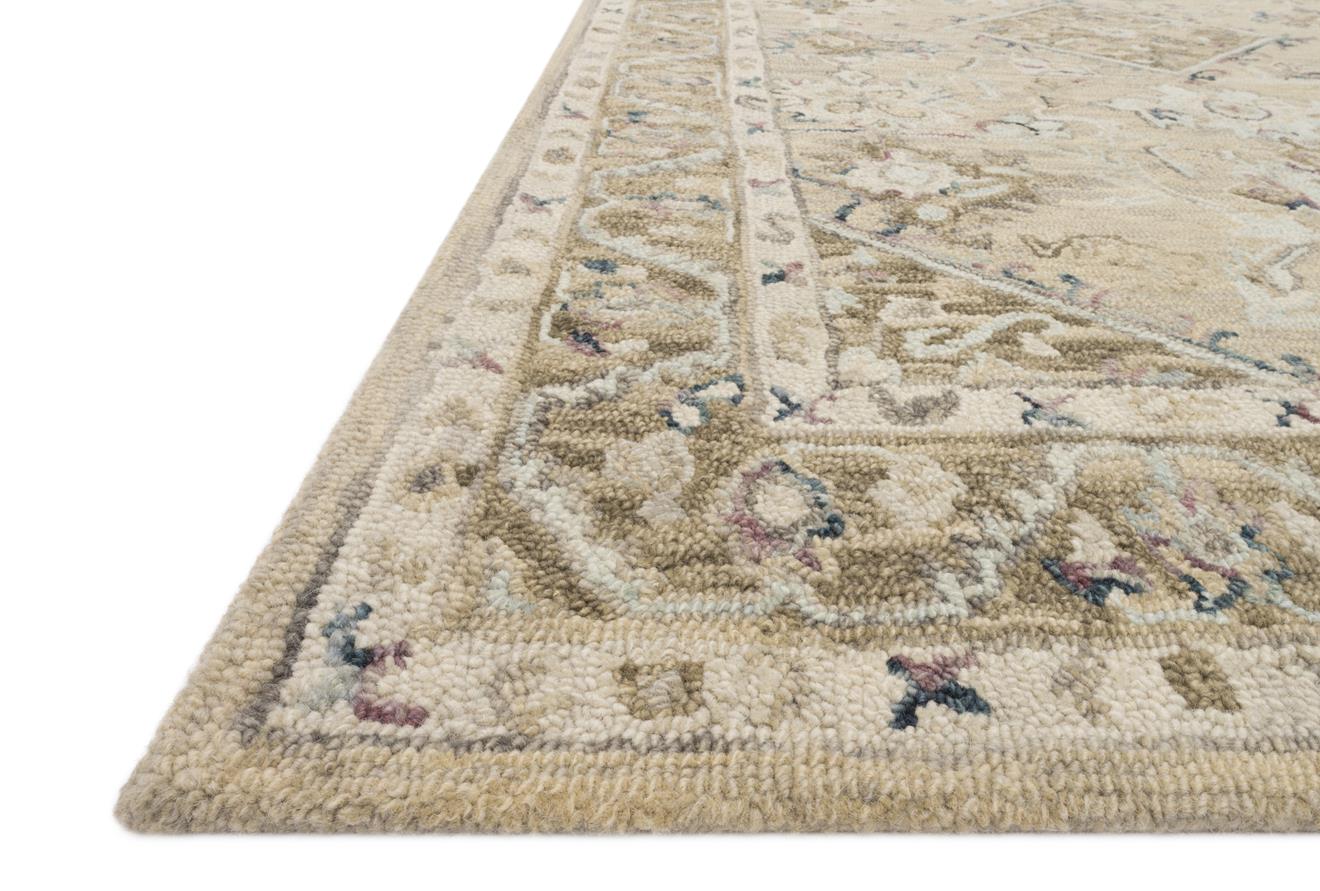 Loloi II Beatty BEA-02 Beige/Ivory Area Rug Angle