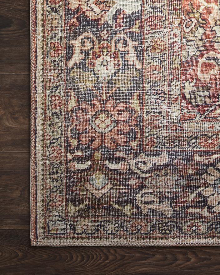 Layla様　② Loloi II Layla LAY-02 Spice/Marine Area Rug - Carpetmart.com