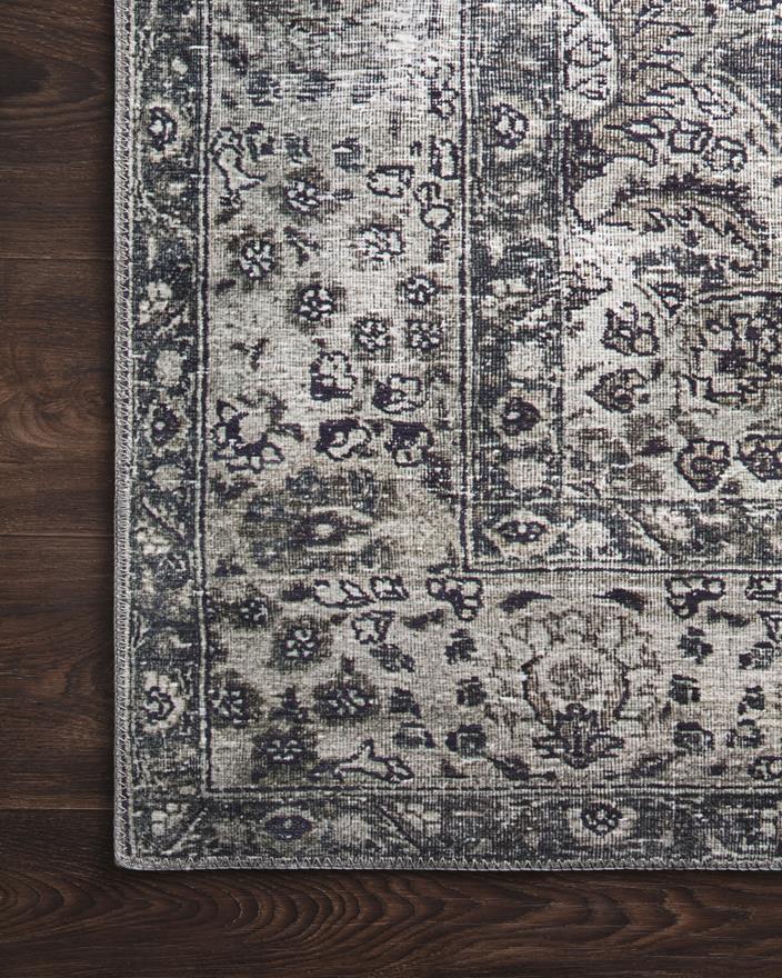 Loloi II Layla LAY-06 Taupe/Stone Area Rug Corner